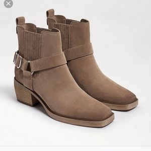 Sam Edelman Bellamie block heel bootie size 8 M Leather